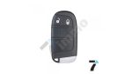 Fiat/Jeep Smart 2 Button Key Shell CY24 - Image 3