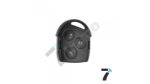 Ford Rounded Black 3 Button Key Shell - Image 3